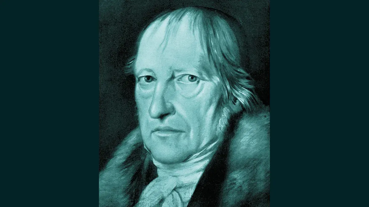 illustration of Hegel