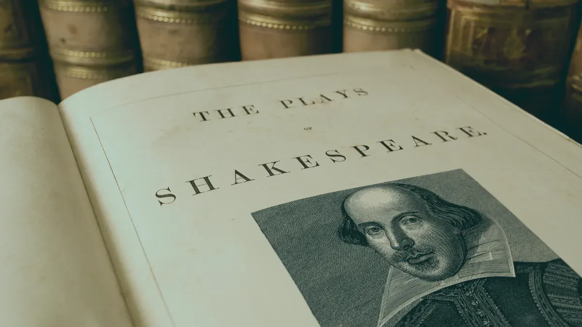 First Page of Shakespeare