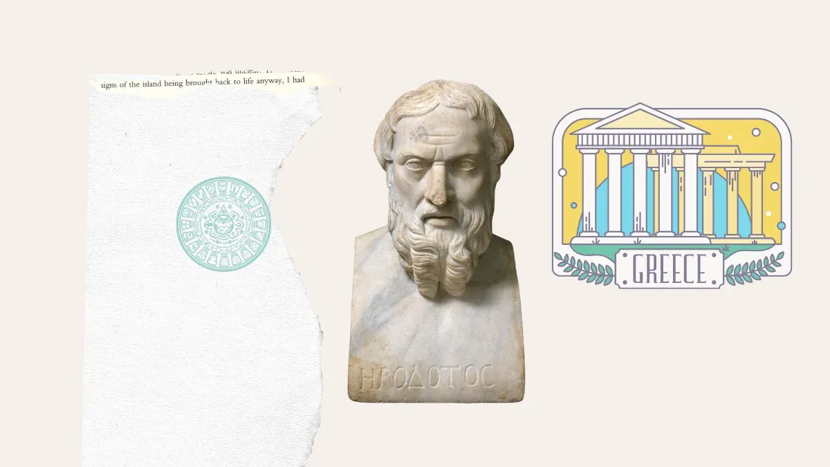 statue of Herodotus