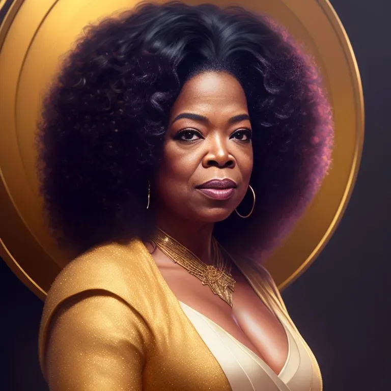 Illustration of Oprah Winfrey
