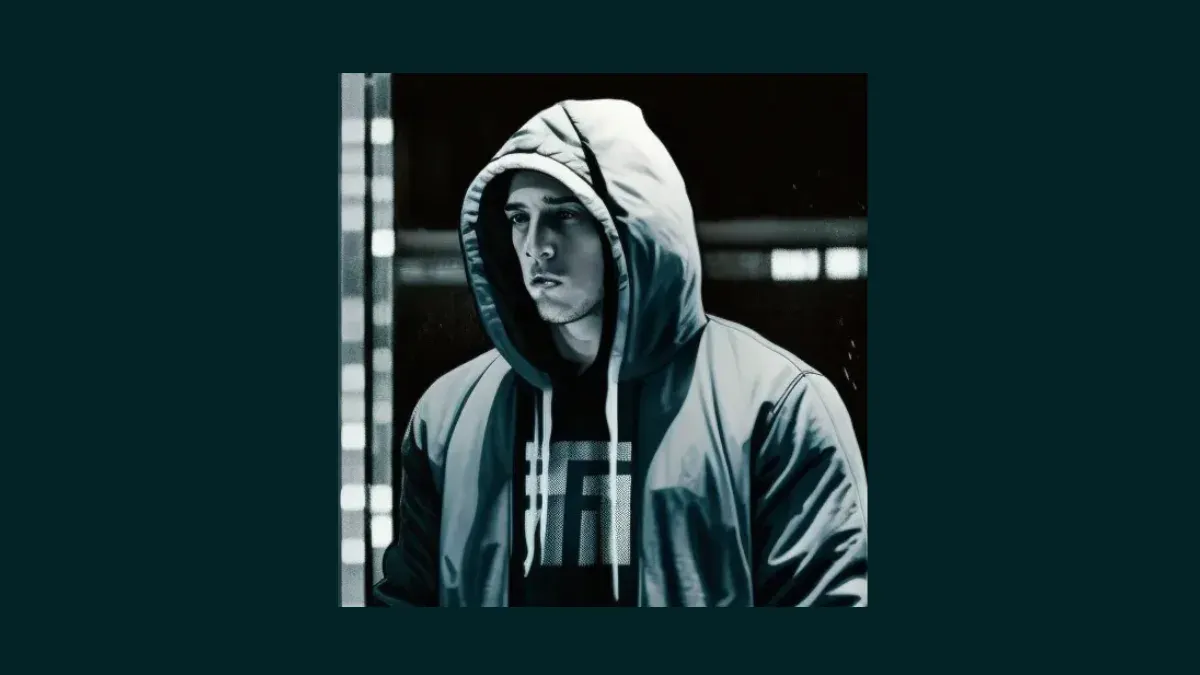 eminem drawing about to go on stage